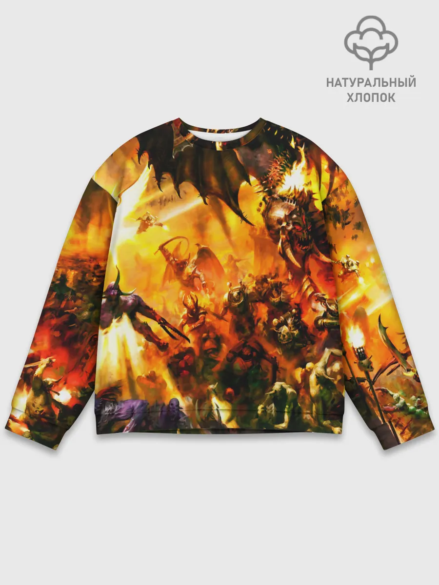Мужской свитшот базовый / WARHAMMER 40K