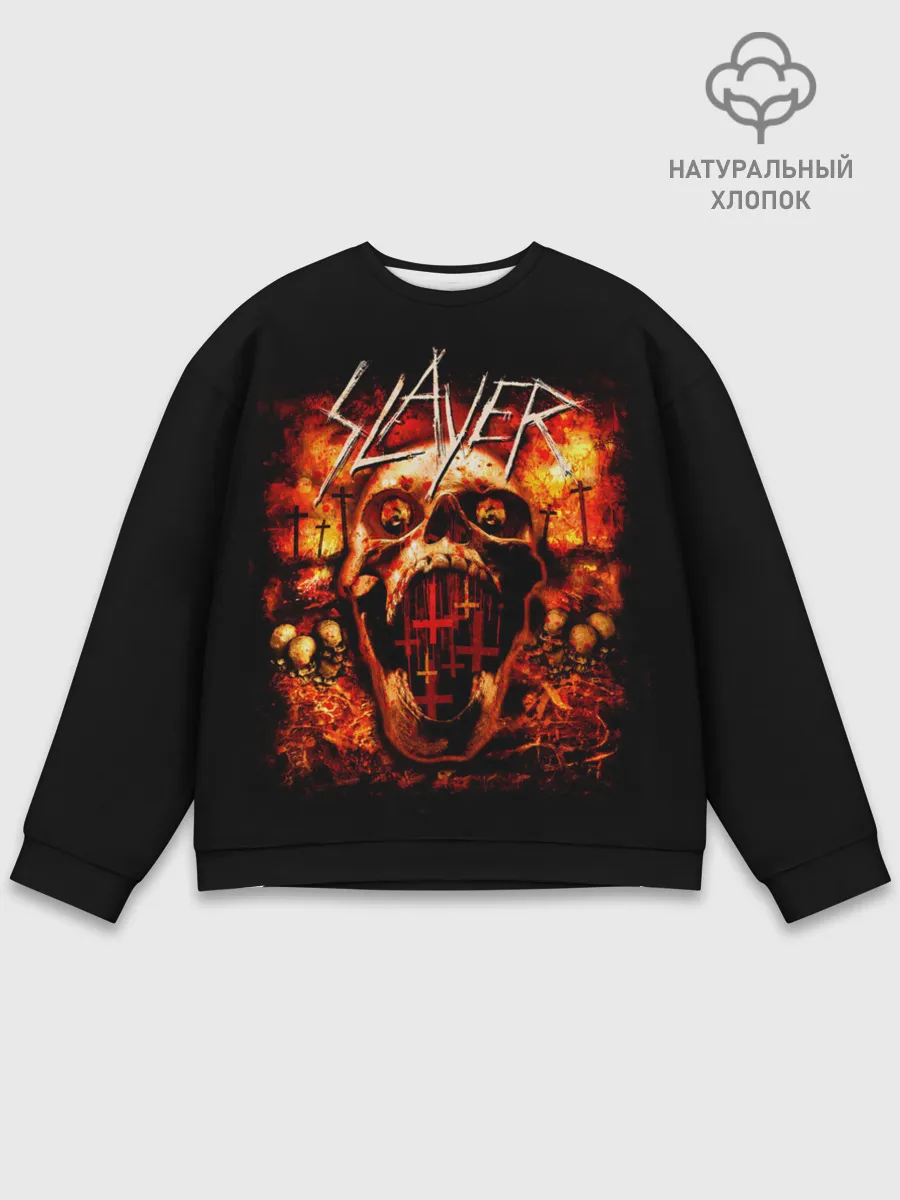 Мужской свитшот базовый / SLAYER