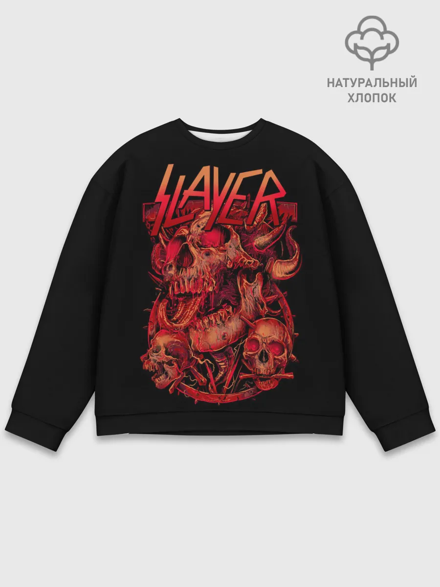 Мужской свитшот базовый / SLAYER