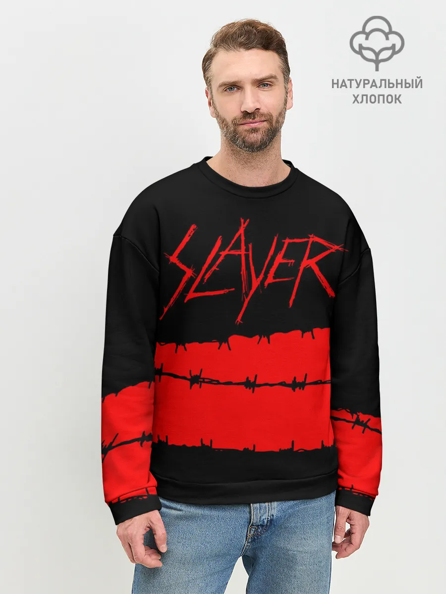 Мужской свитшот базовый / SLAYER