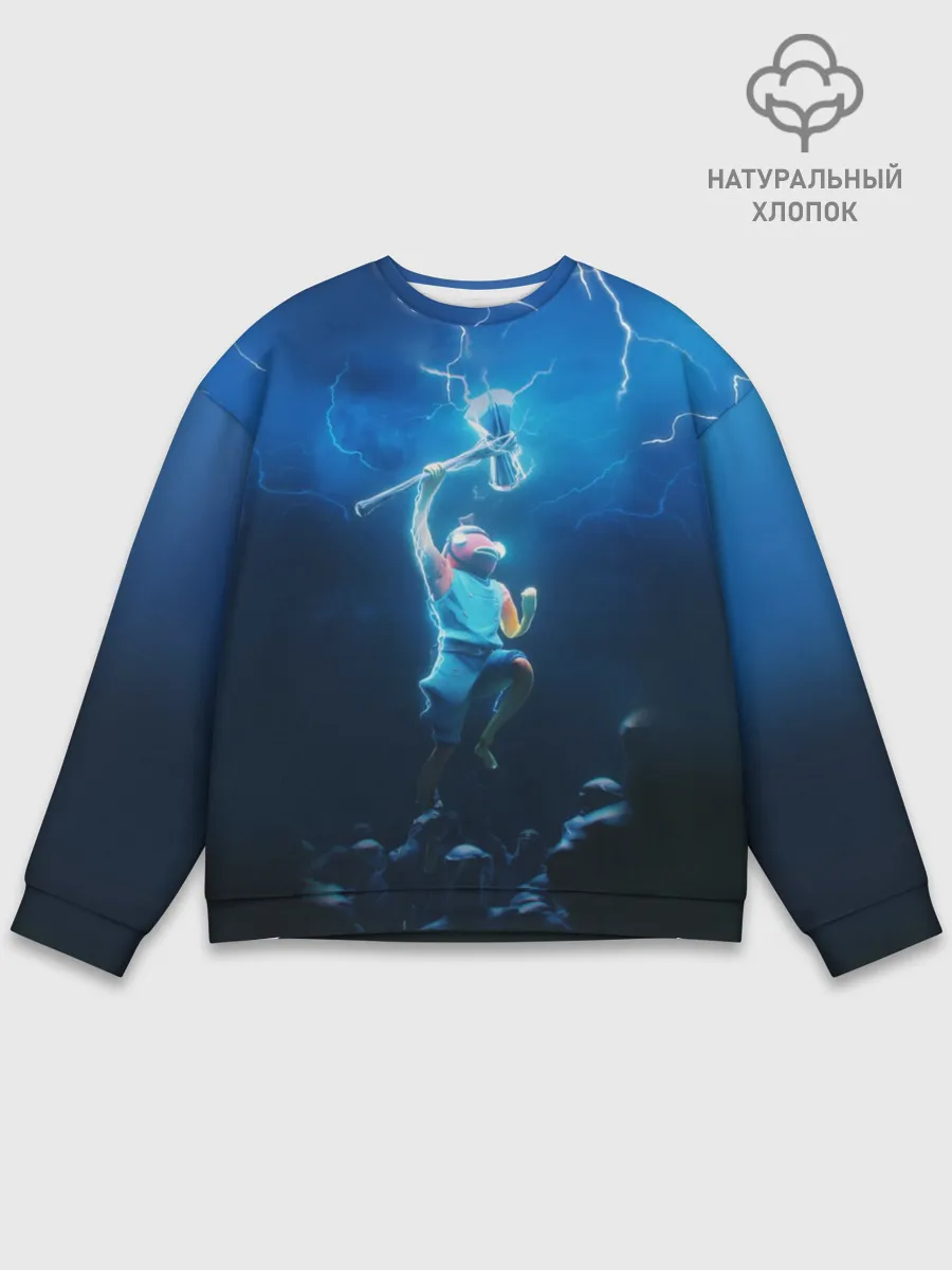 Мужской свитшот базовый / КАРАСЬ FORTNITE