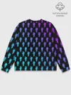 Мужской свитшот базовый / BILLIE EILISH PATTERN