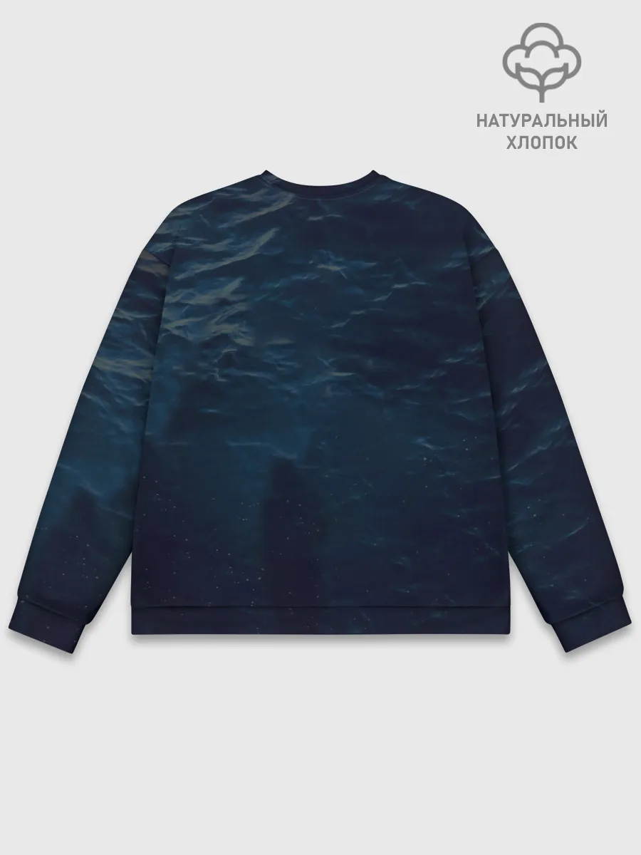 Мужской свитшот базовый / Billie Eilish Ocean Eyes