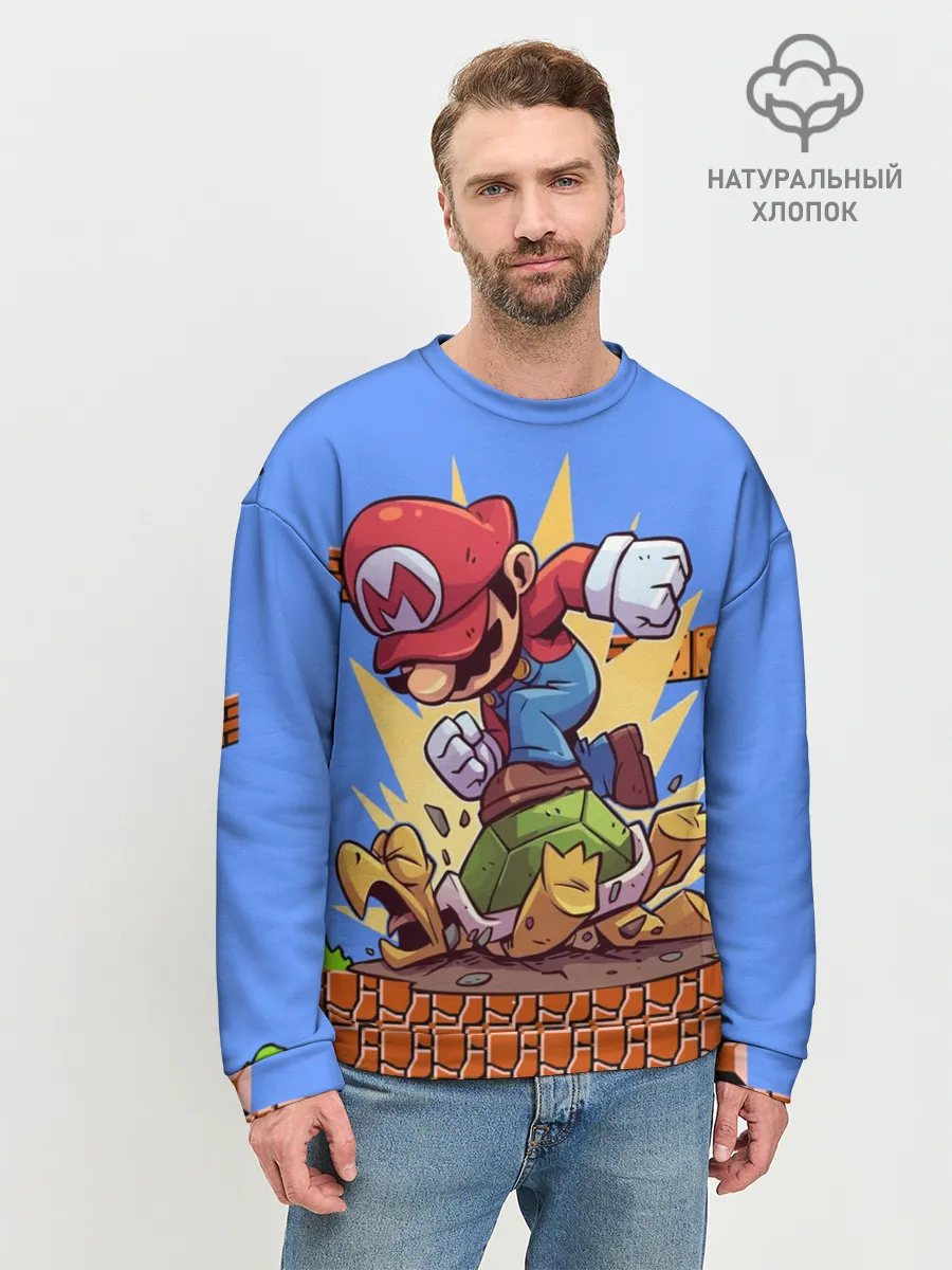 Мужской свитшот базовый / Марио