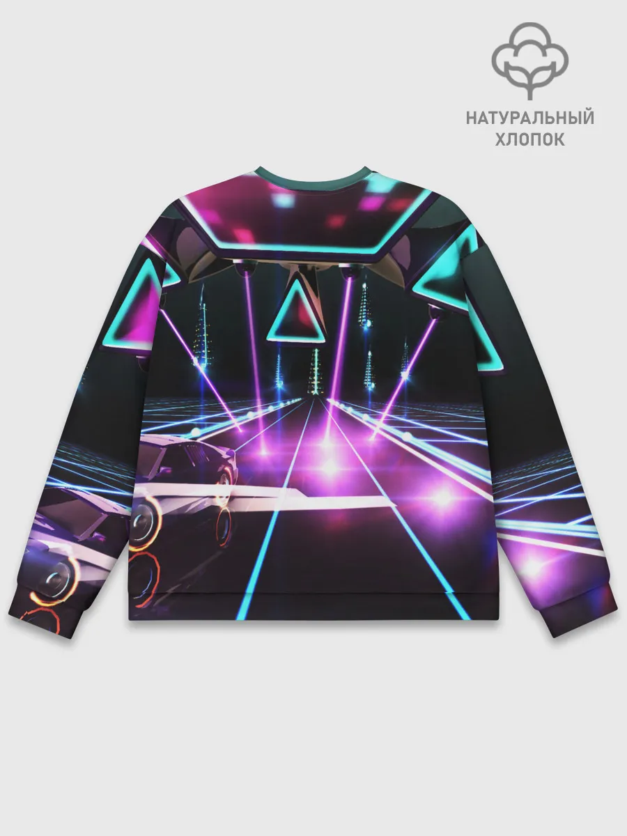 Мужской свитшот базовый / КИБЕРГОРОД