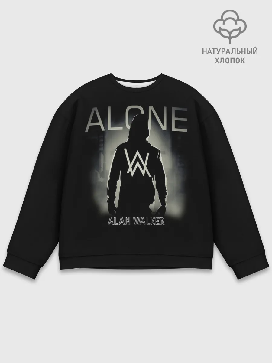 Мужской свитшот базовый / Alan Walker