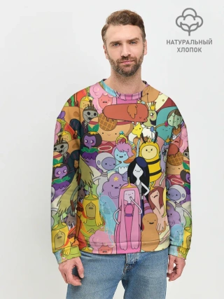 Мужской свитшот базовый / Adventure time
