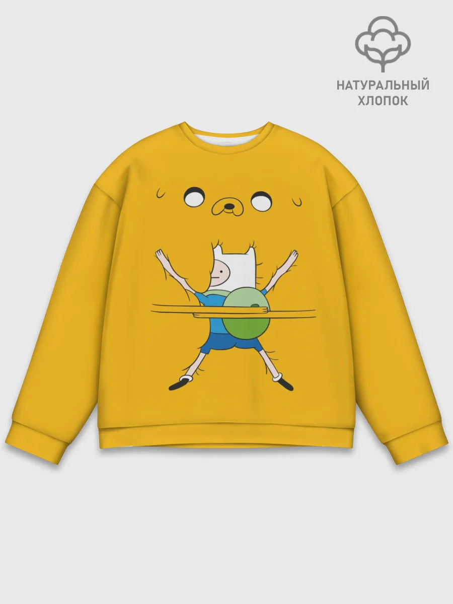 Мужской свитшот базовый / Обнимашки