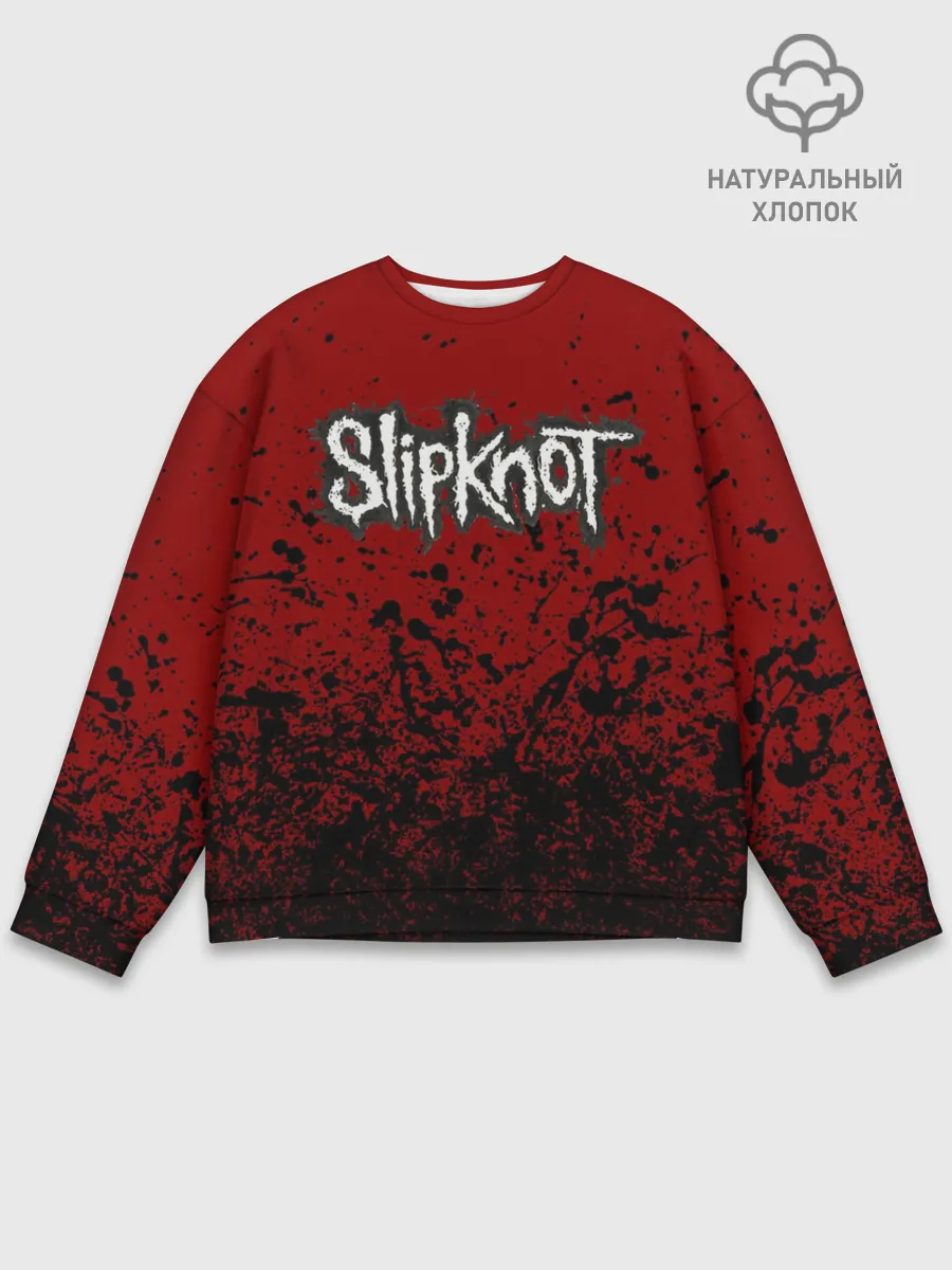Мужской свитшот базовый / slipknot