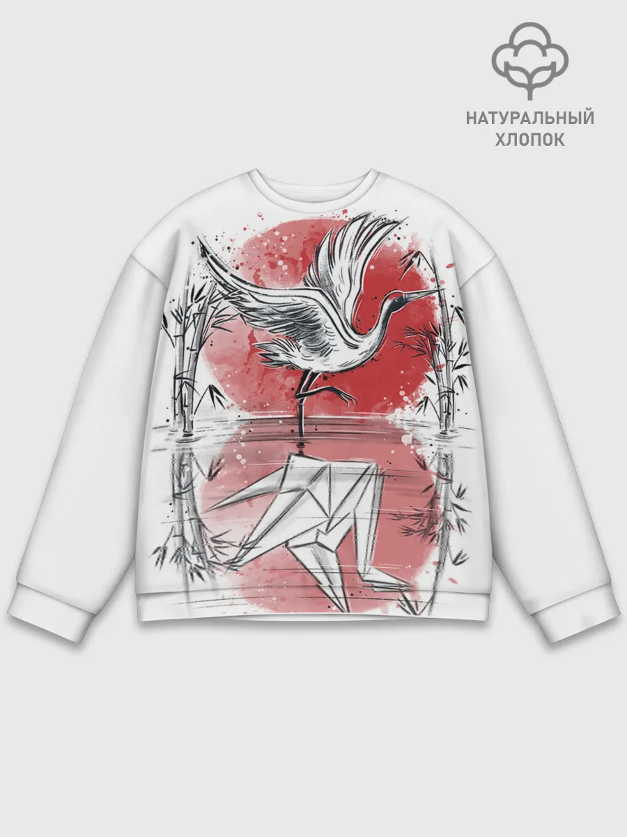 Мужской свитшот базовый / Японская мечта