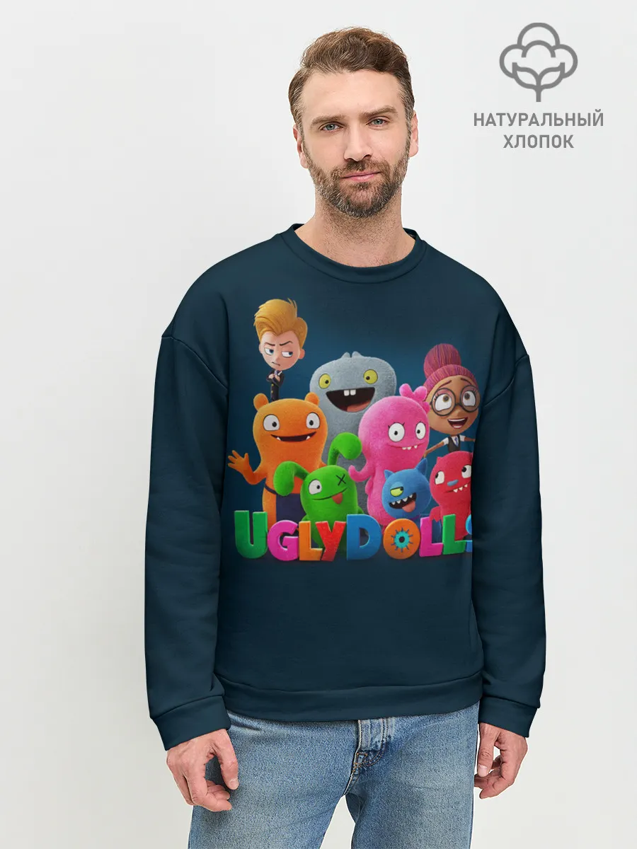 Мужской свитшот базовый / UglyDolls. Куклы с характером
