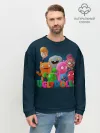 Мужской свитшот базовый / UglyDolls. Куклы с характером
