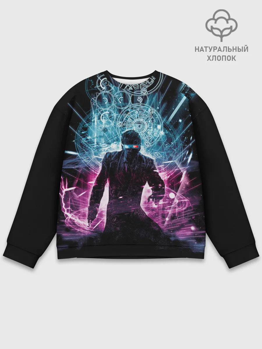 Мужской свитшот базовый / Доктор Кто