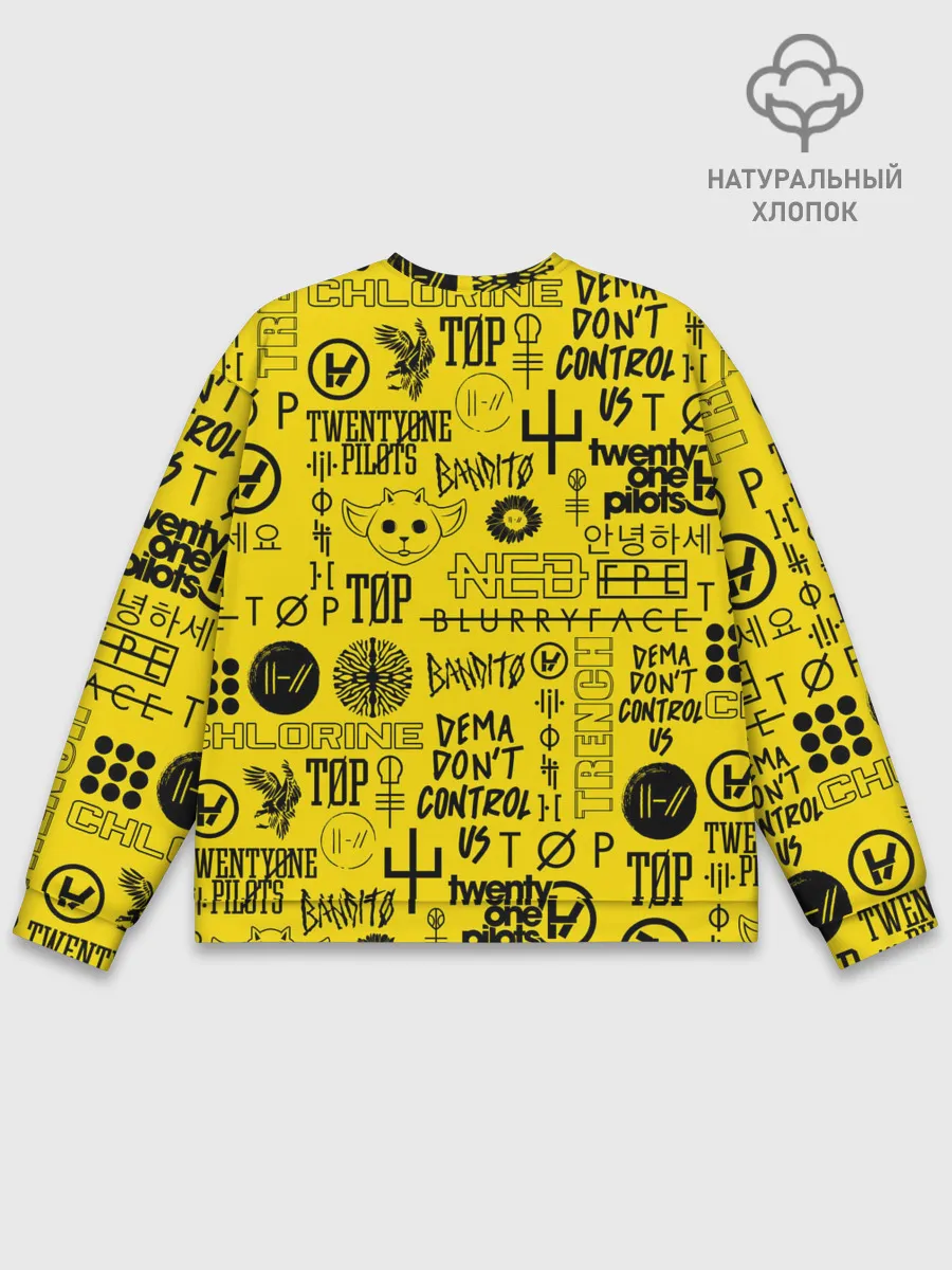 Мужской свитшот базовый / TWENTY ONE PILOTS