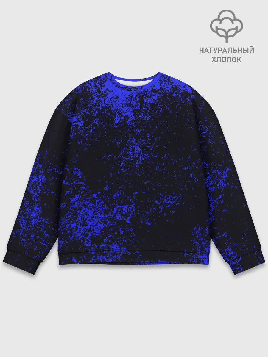 Мужской свитшот базовый / БРЫЗГИ КРАСОК