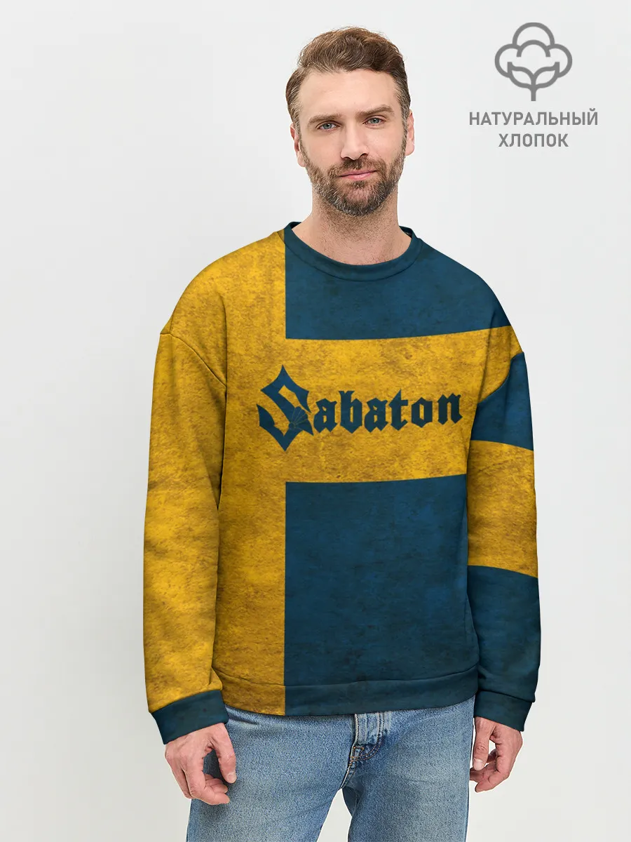 Мужской свитшот базовый / Sabaton