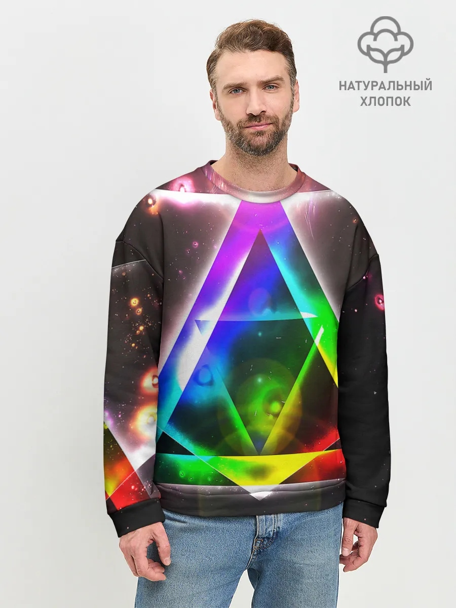 Мужской свитшот базовый / ИЛЛЮМИНАТЫ