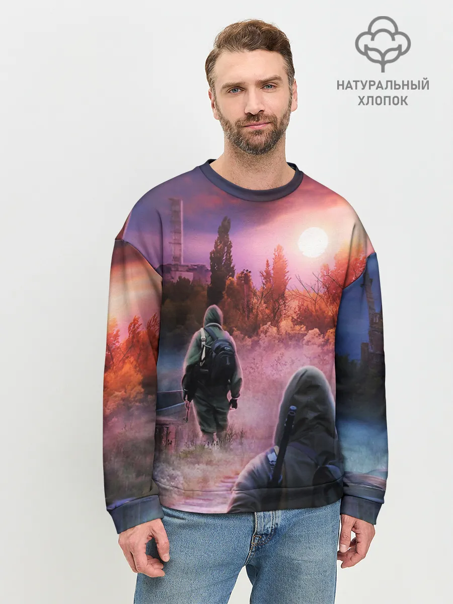 Мужской свитшот базовый / STALKER