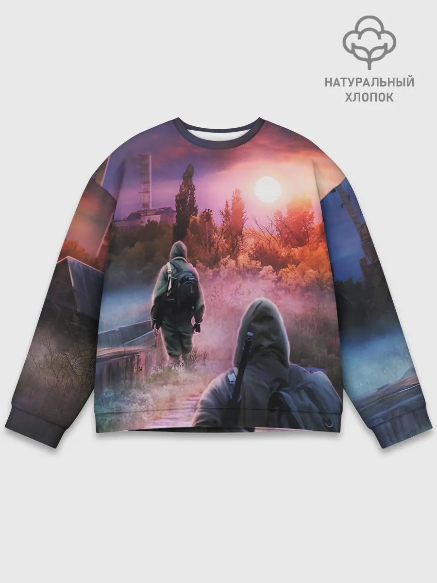 Мужской свитшот базовый / STALKER
