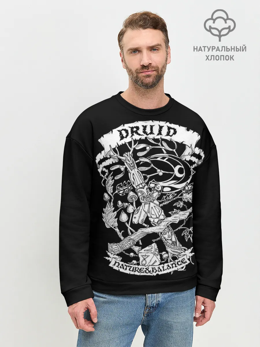 Мужской свитшот базовый / Druid