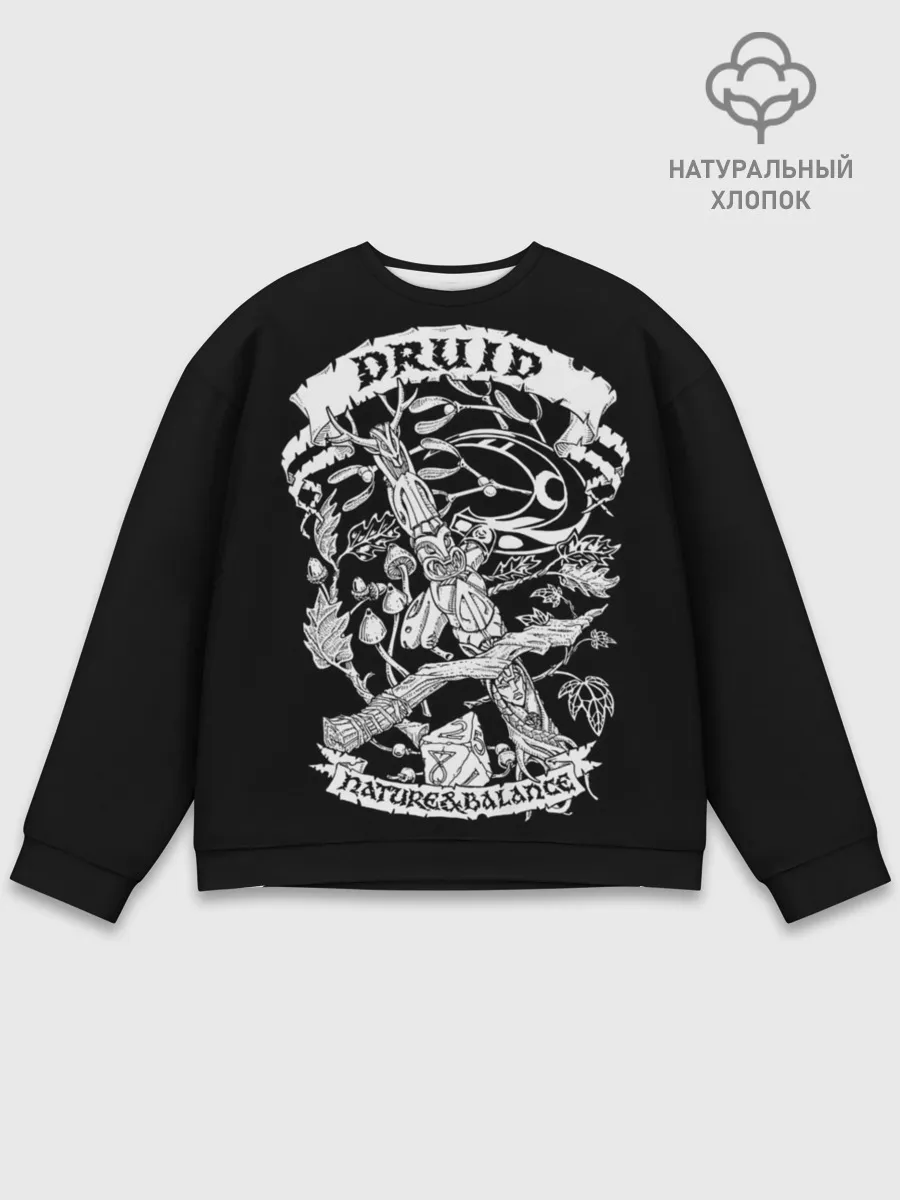 Мужской свитшот базовый / Druid