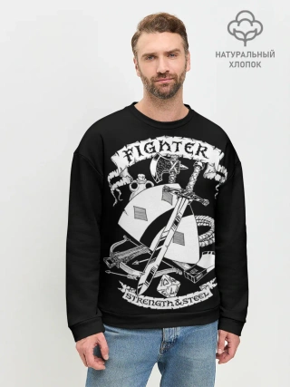 Мужской свитшот базовый / Fighter