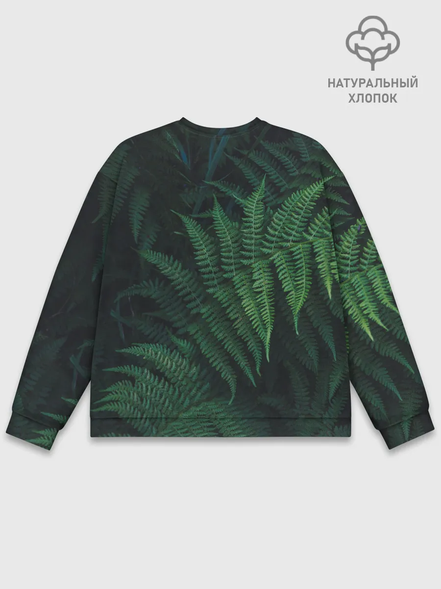 Мужской свитшот базовый / Листья