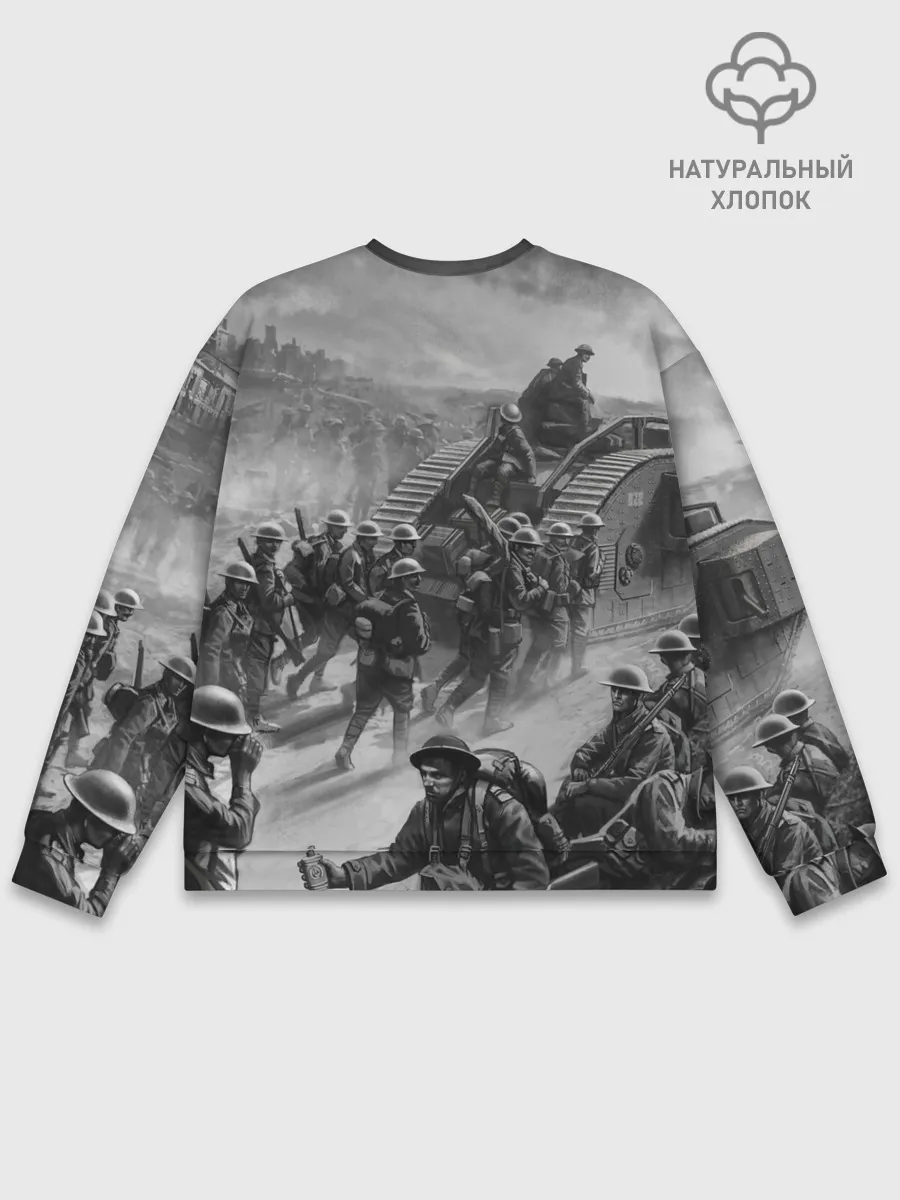 Мужской свитшот базовый / Sabaton