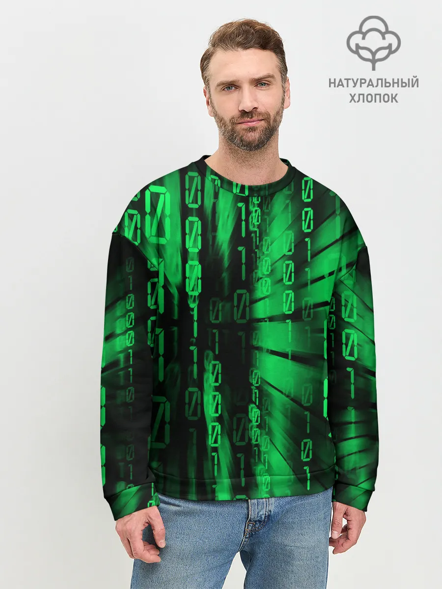 Мужской свитшот базовый / МАТРИЦА