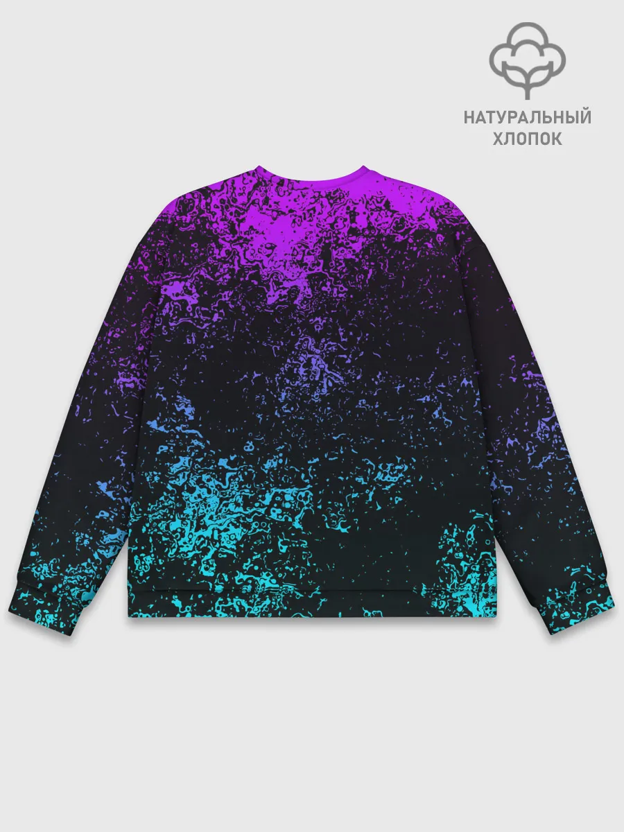 Мужской свитшот базовый / БРЫЗГИ КРАСОК