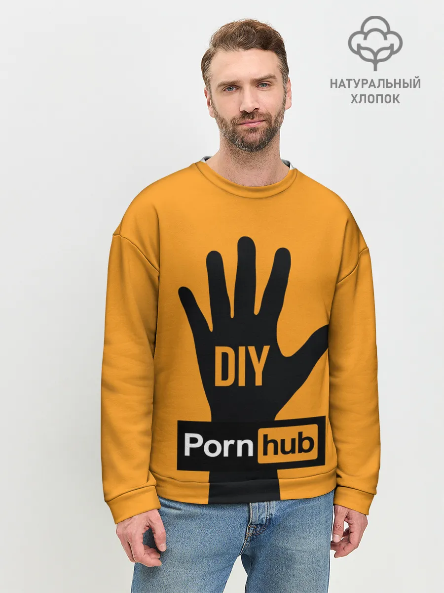 Мужской свитшот базовый / Pornhub