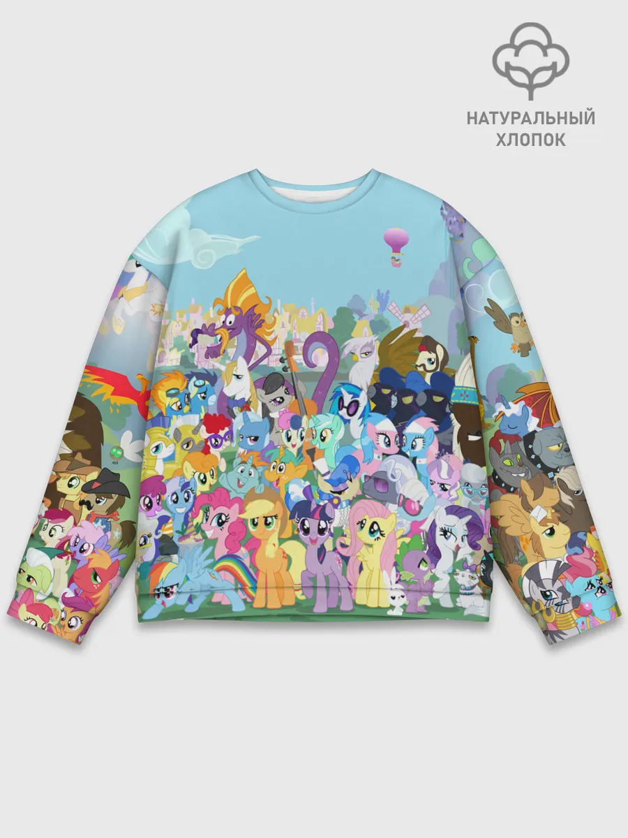 Мужской свитшот базовый / MY LITTLE PONY