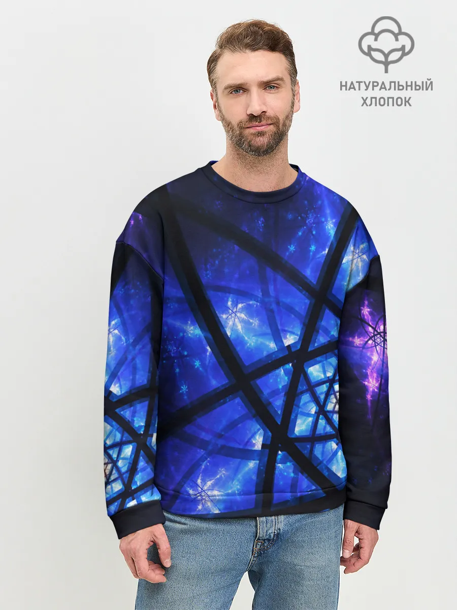 Мужской свитшот базовый / SPACE PSY