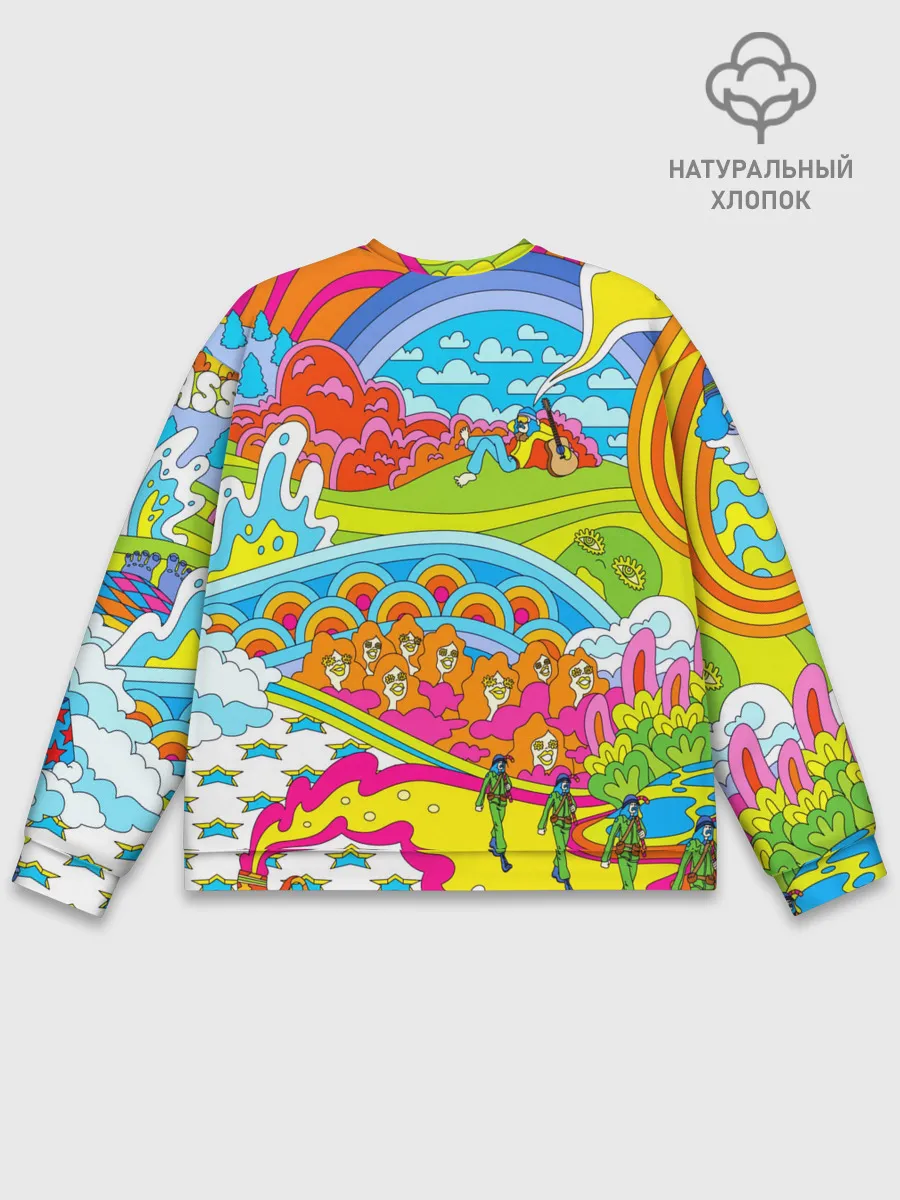 Мужской свитшот базовый / ХИППИ