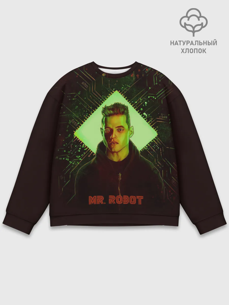 Мужской свитшот базовый / Мистер Робот