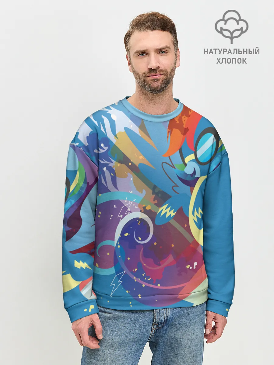 Мужской свитшот базовый / My little Pony