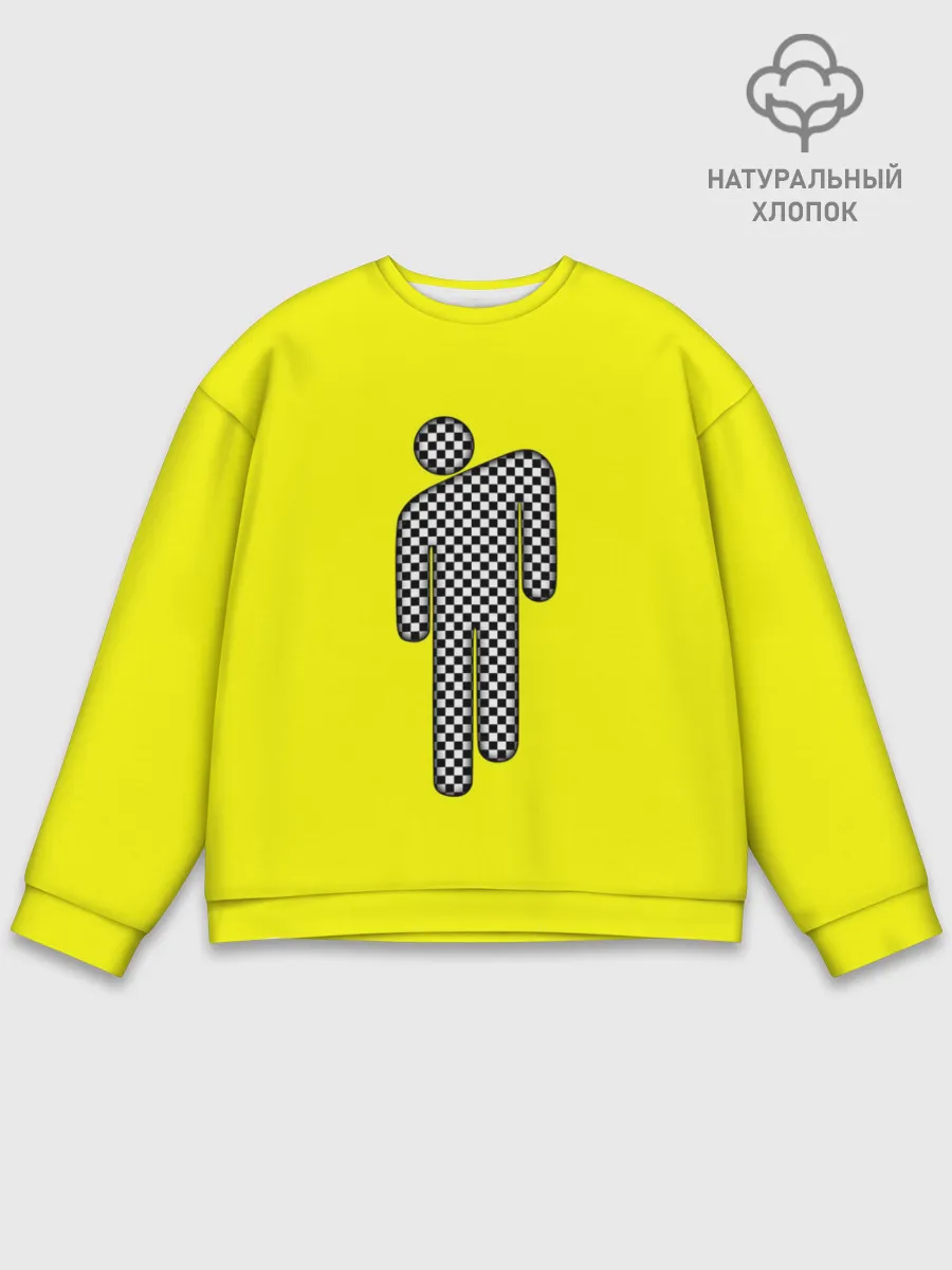 Мужской свитшот базовый / billie eilish