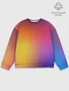 Мужской свитшот базовый / Abstract gradient colors