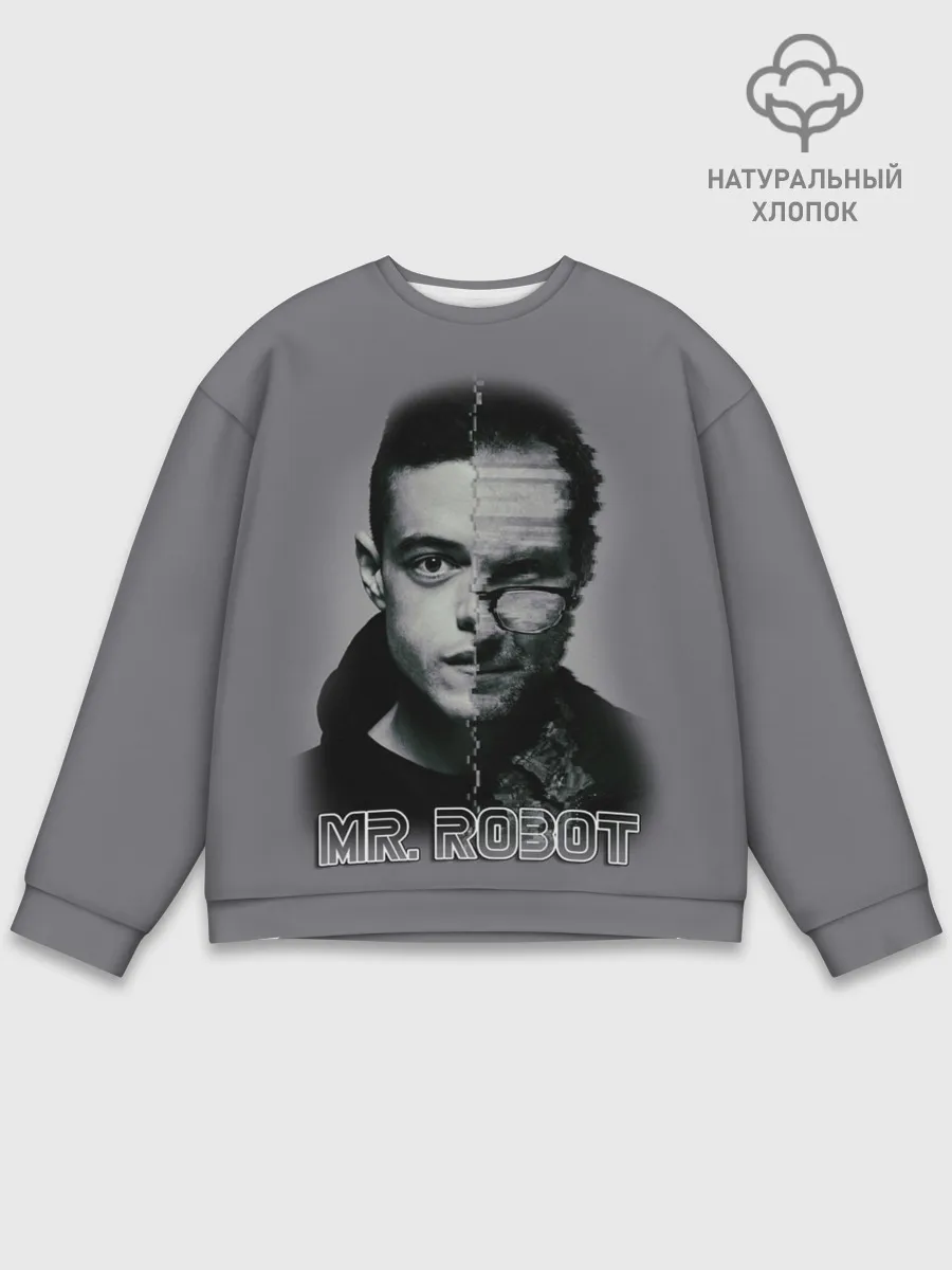 Мужской свитшот базовый / Мистер Робот