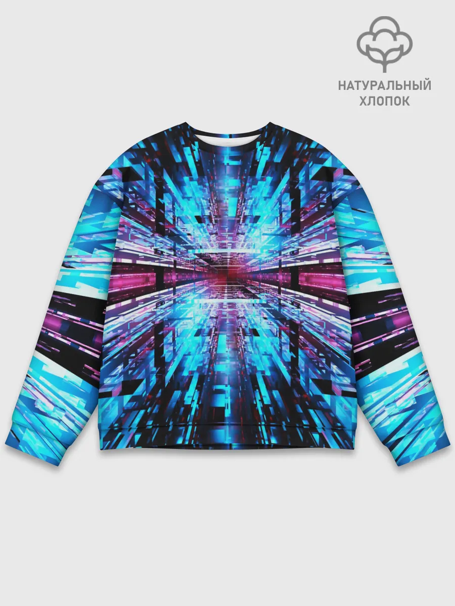 Мужской свитшот базовый / АБСТРАКЦИЯ
