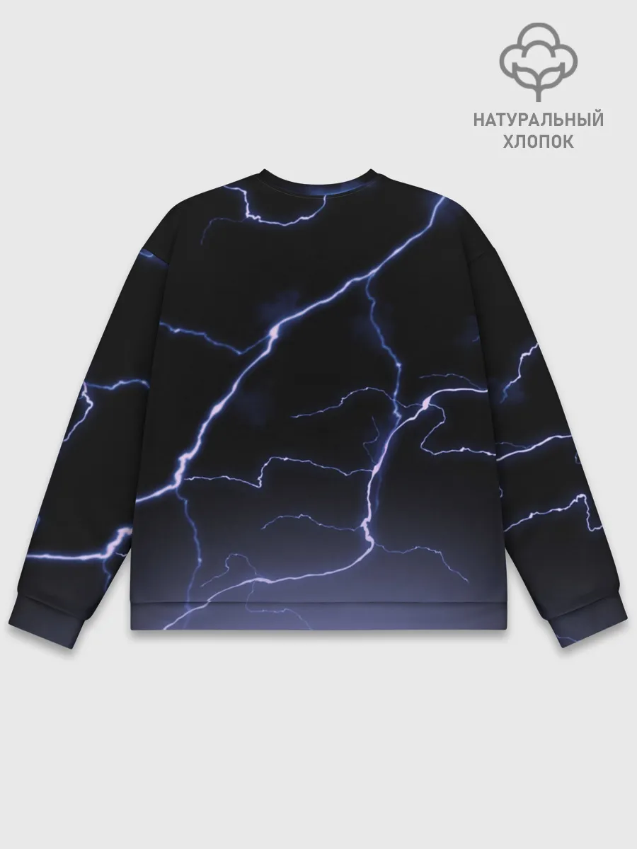 Мужской свитшот базовый / НЕСОКРУШИМЫЙ РЫЦАРЬ FORTNITE