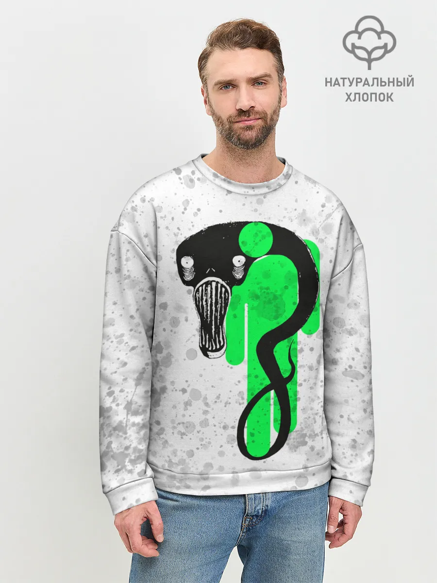 Мужской свитшот базовый / BILLIE EILISH - Blohsh & Ghoul