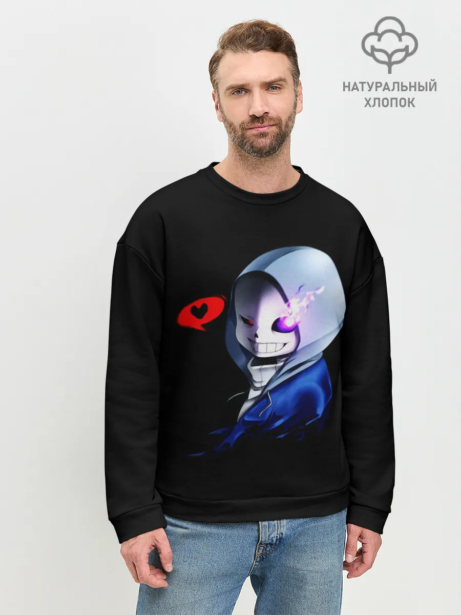 Мужской свитшот базовый / Undertale