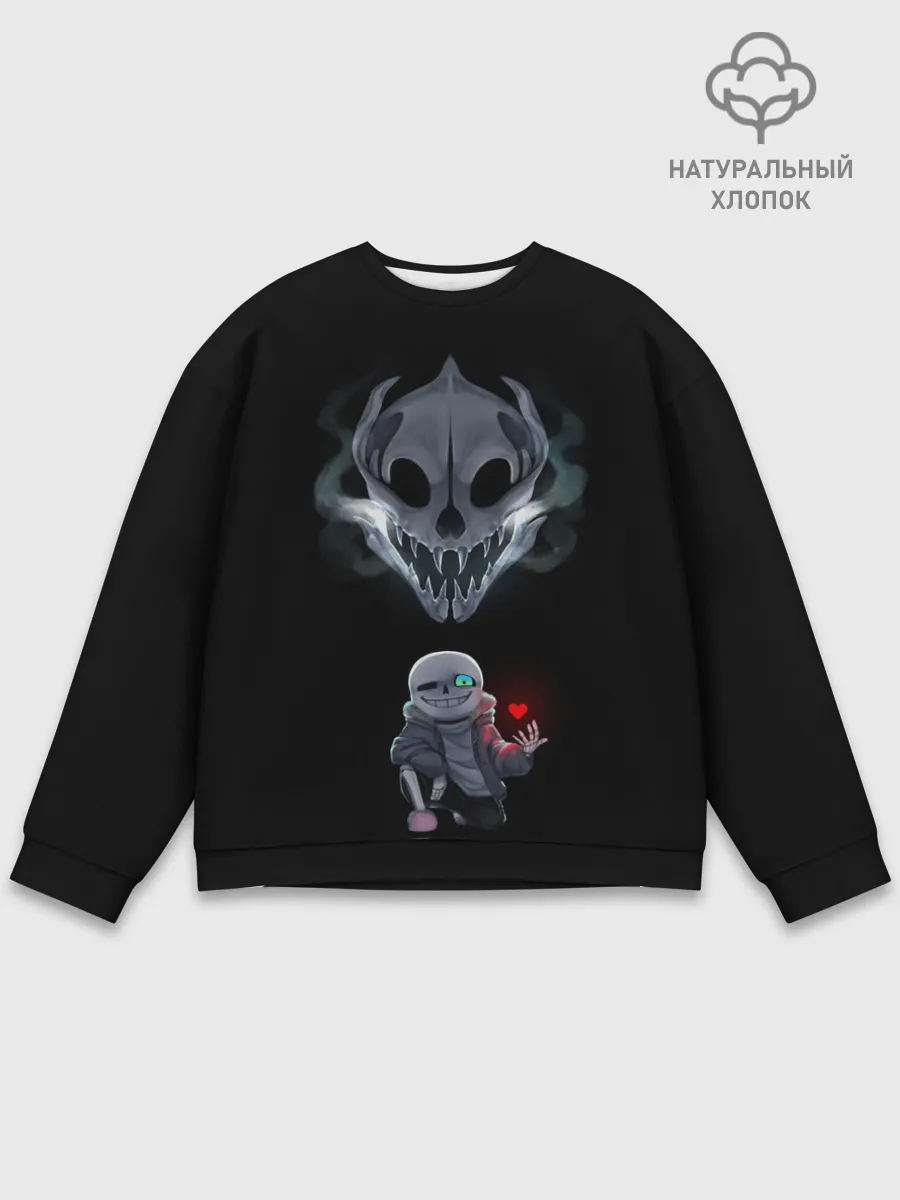 Мужской свитшот базовый / Undertale