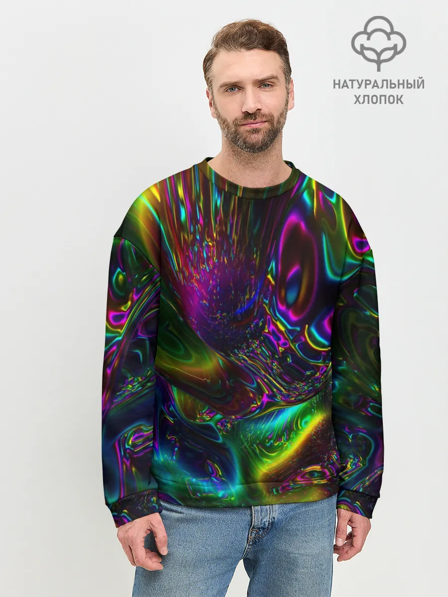 Мужской свитшот базовый / АБСТРАКЦИЯ