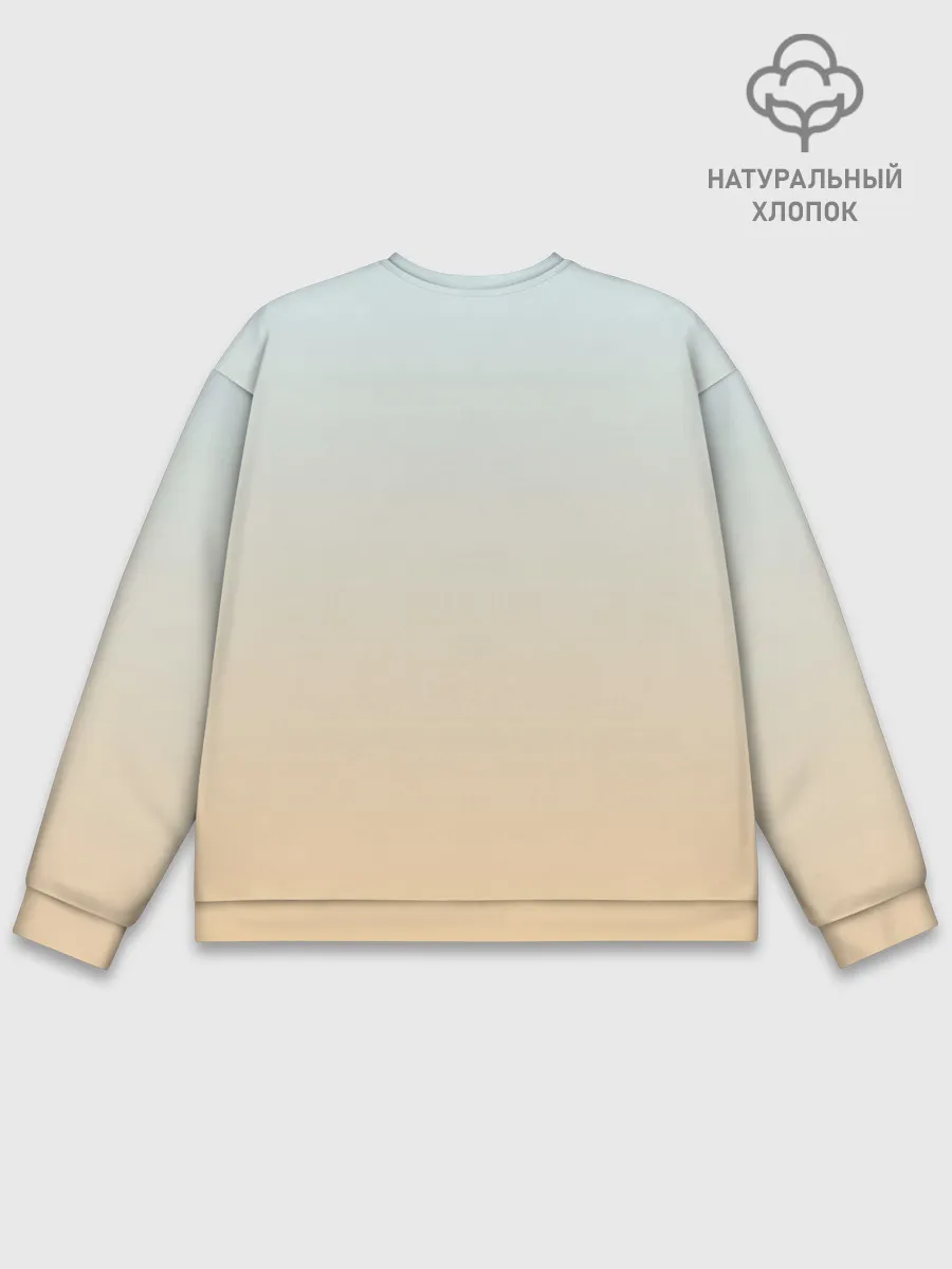 Мужской свитшот базовый / Рыба