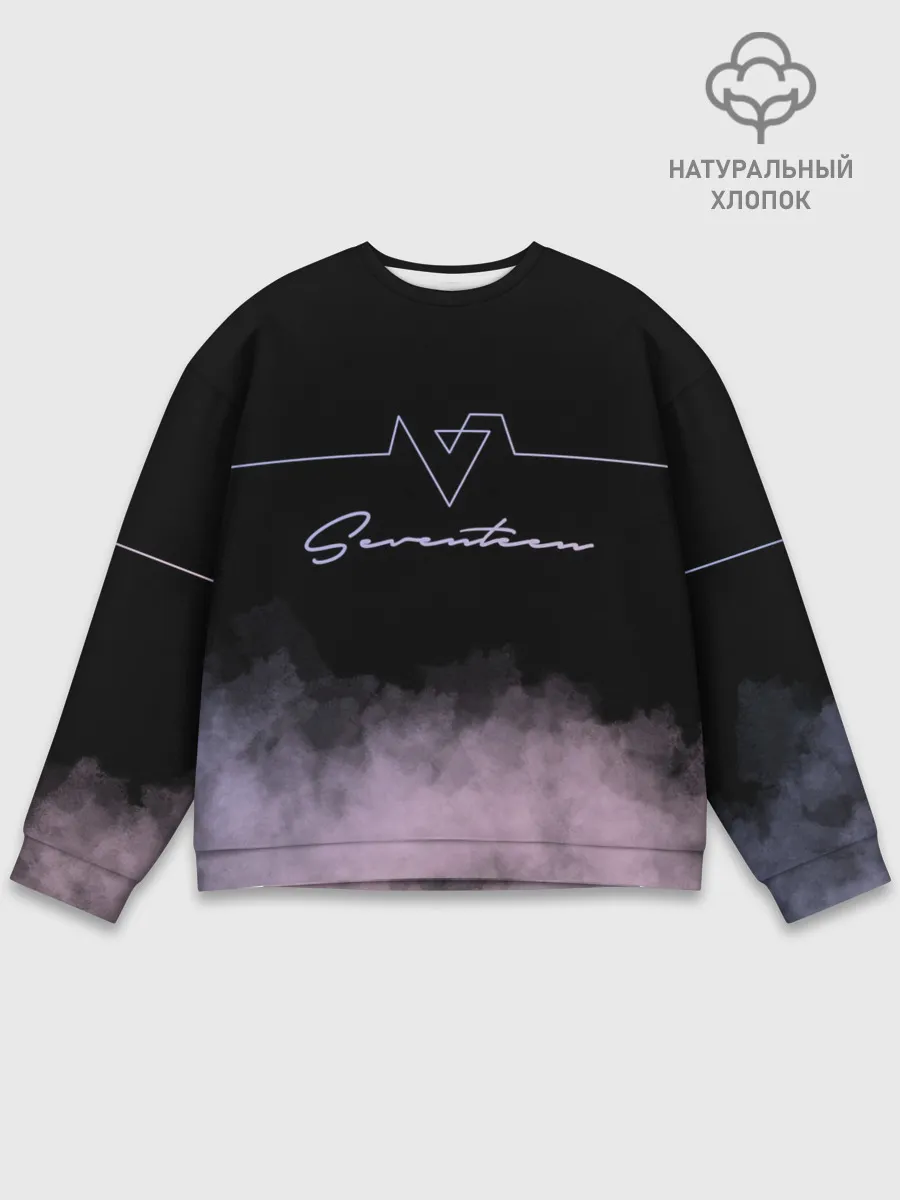 Мужской свитшот базовый / SEVENTEEN