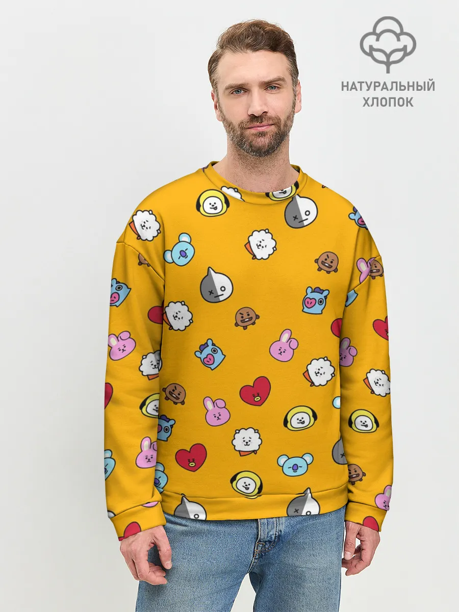 Мужской свитшот базовый / BT21