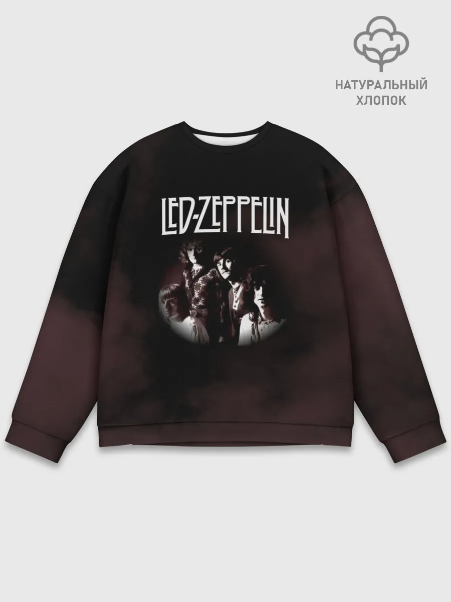 Мужской свитшот базовый / Led Zeppelin
