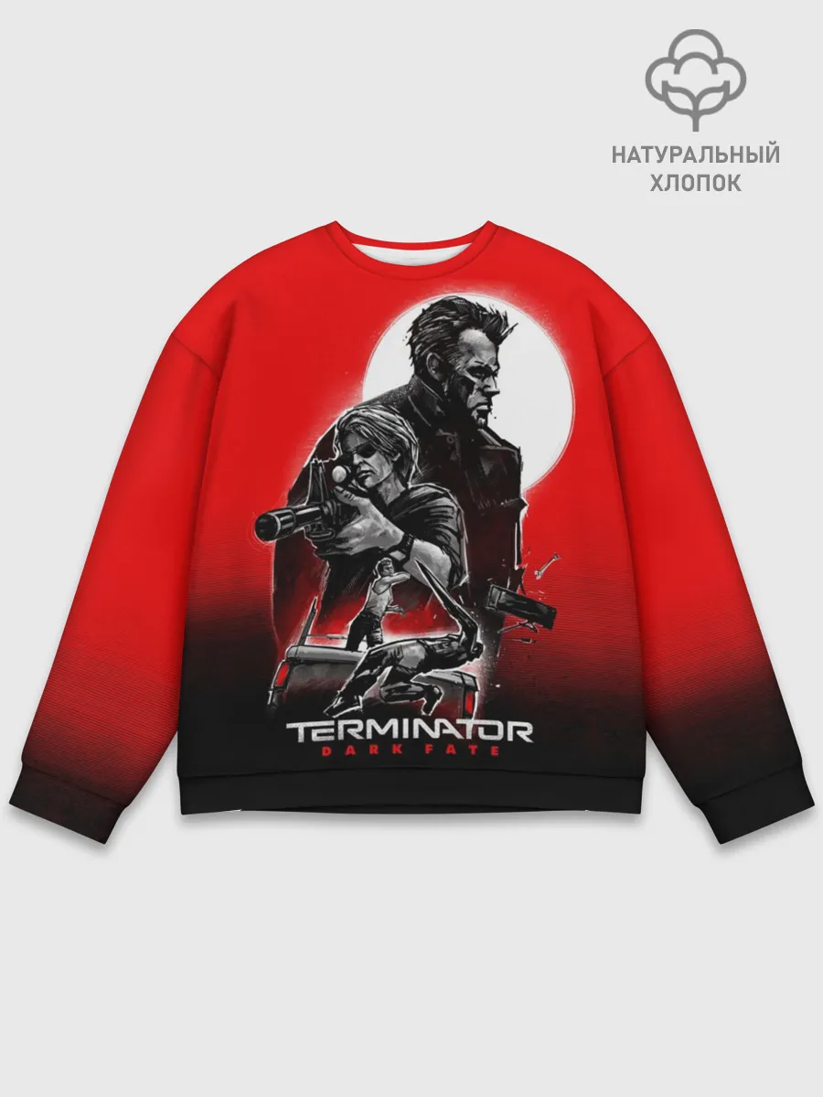 Мужской свитшот базовый / Terminator: Dark Fate